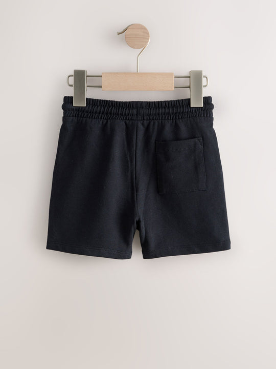 Chocolate Brown/Black/Stone/Grey Jersey Shorts 5 Pack (3mths-7yrs)