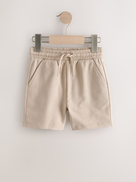 Chocolate Brown/Black/Stone/Grey Jersey Shorts 5 Pack (3mths-7yrs)