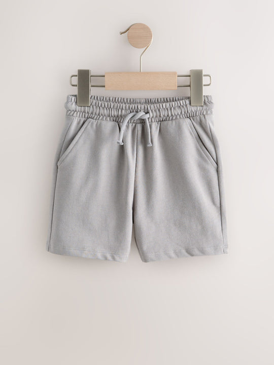 Chocolate Brown/Black/Stone/Grey Jersey Shorts 5 Pack (3mths-7yrs)