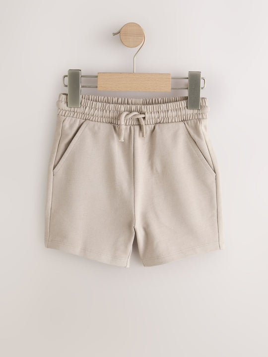 Black/Cement/ Grey Jersey Shorts 3 Pack (3mths-7yrs)