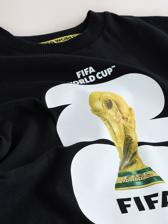 Black FIFA World Cup Short Sleeve T-Shirt (3-16yrs)