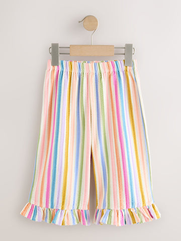 Multi Wide Leg Frill Trousers (3mths-7yrs)