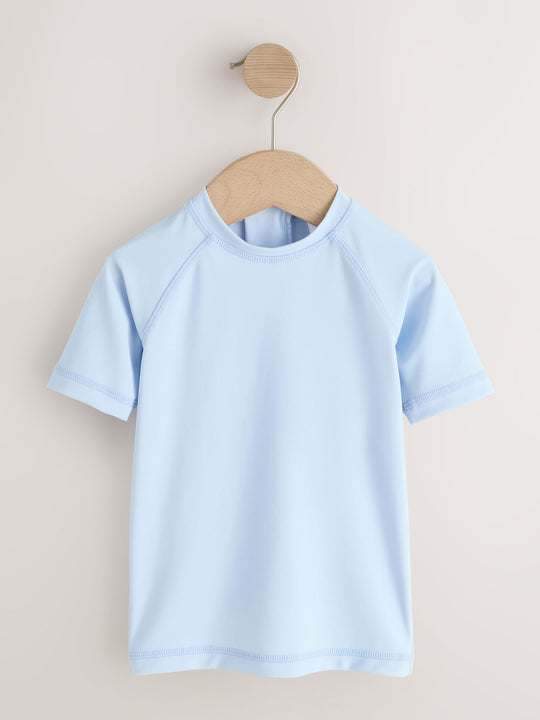 Light Blue Rash Vest (3mths-7yrs) (3mths-7yrs)