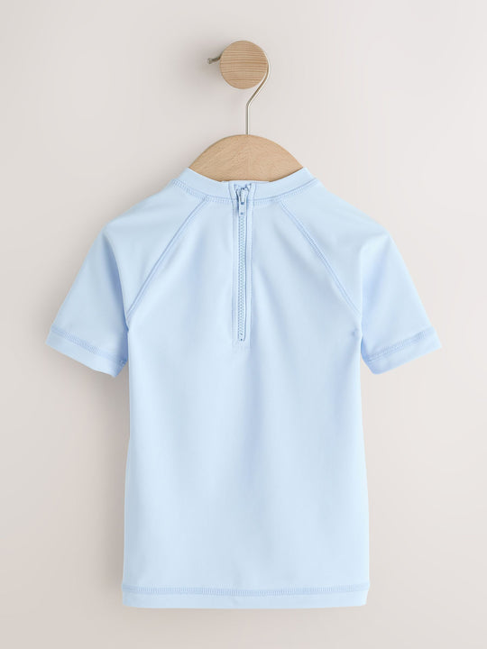 Light Blue Rash Vest (3mths-7yrs) (3mths-7yrs)