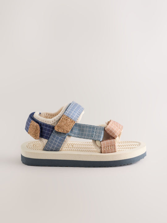 Neutral Wide Fit (G) Touch Fastening Trekker Walking Sandals