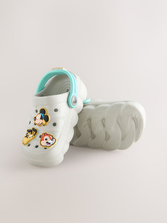 Grey Mickey and Friends Clog