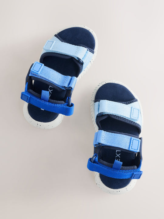 Blue Utility Trekker Walking Sandals
