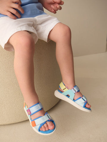 Multi Bright Utility Trekker Walking Sandals