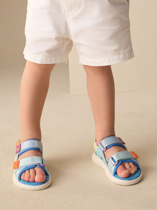 Multi Bright Utility Trekker Walking Sandals