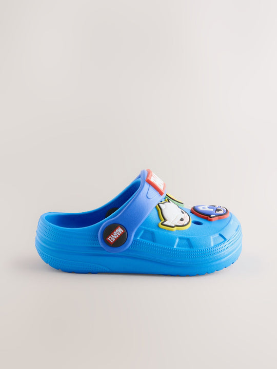 Blue Marvel Clogs