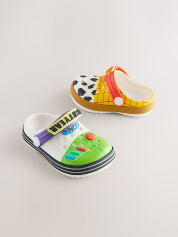 Multi Bright Toy Story Clogs