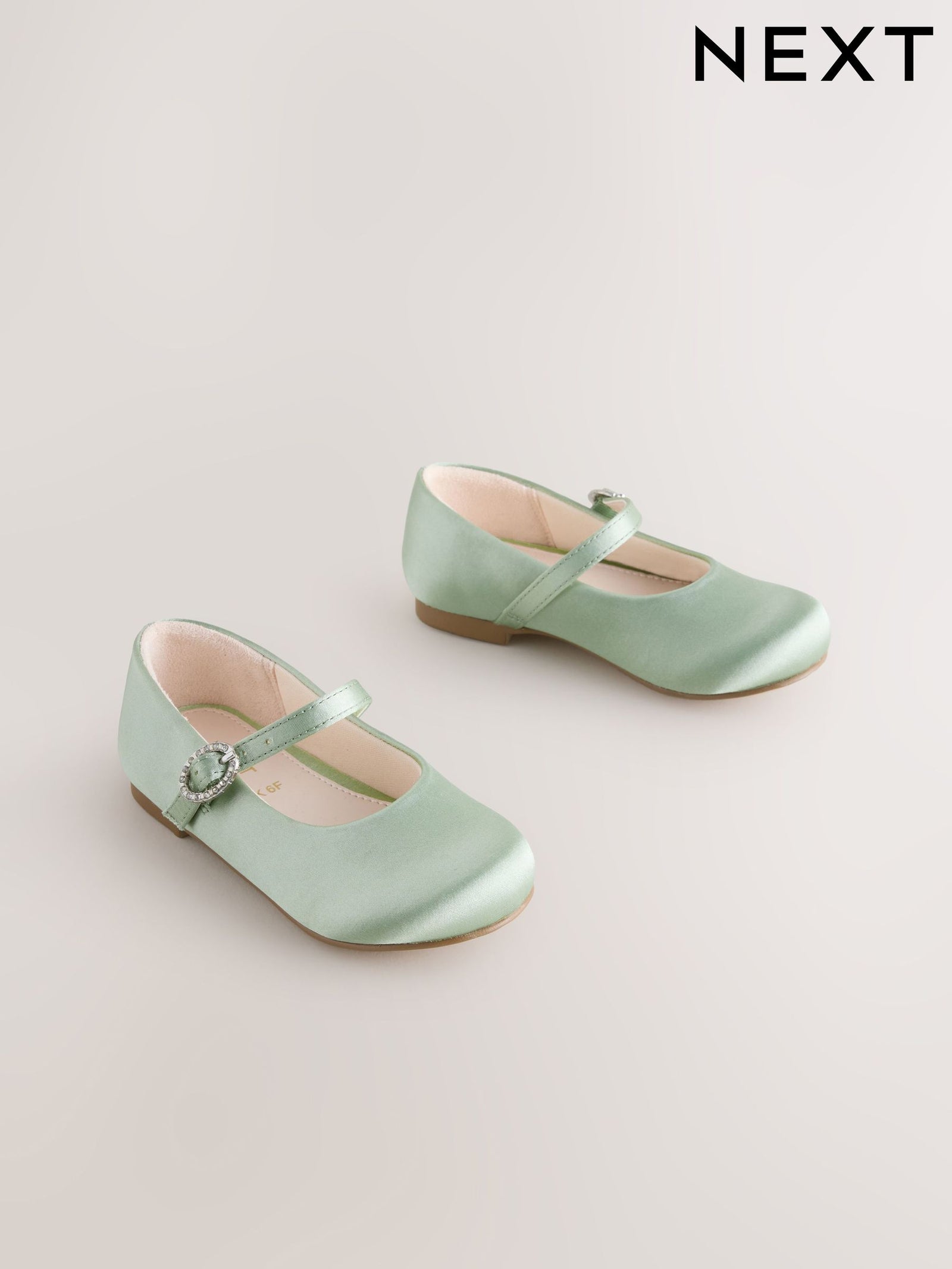 Green Standard Fit (F) Flower Girl Occasion Mary Jane Shoes