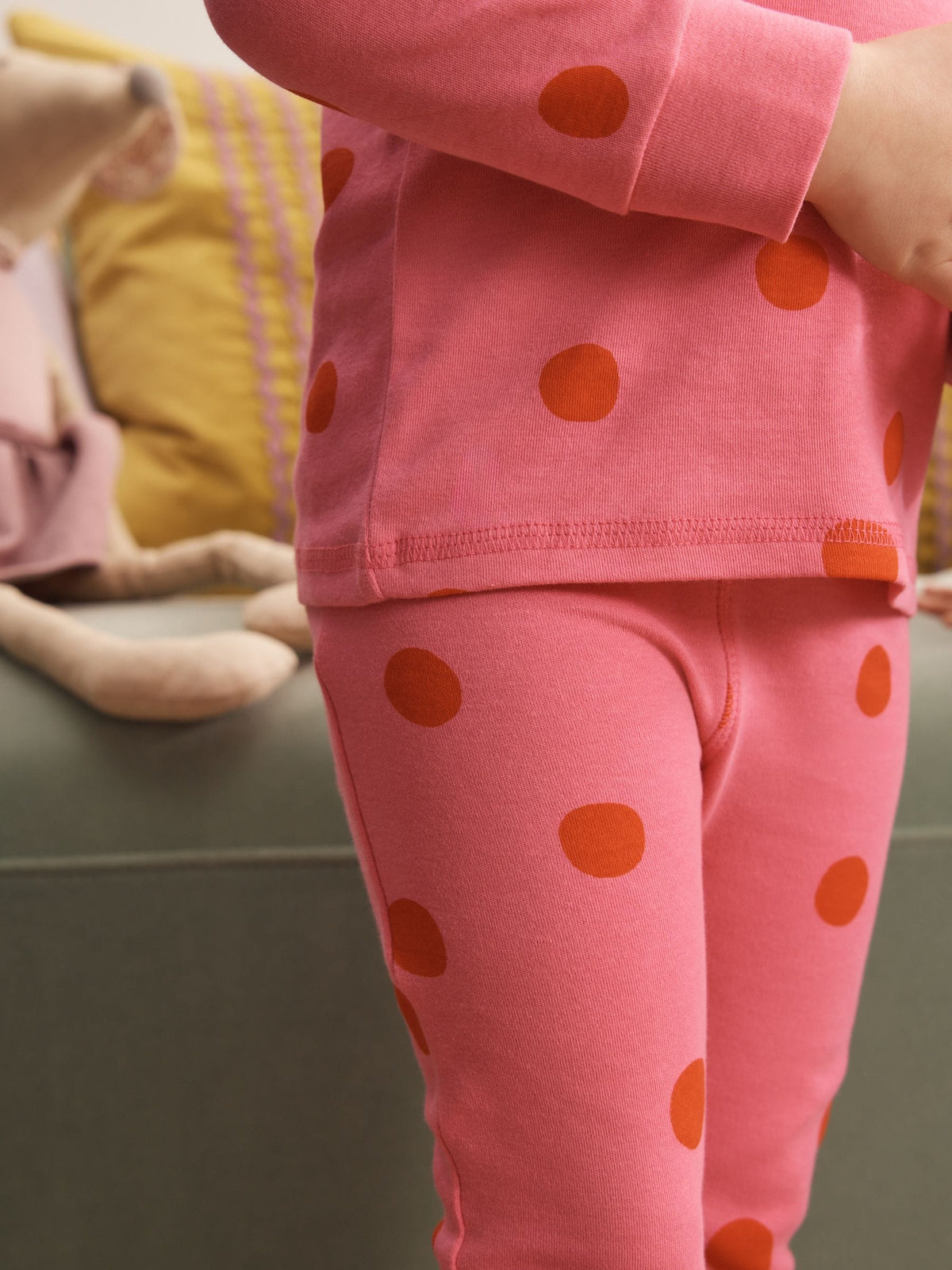 Pink/Turq Stampy Print Snuggle Pyjamas 3 Pack (9mths-12yrs)