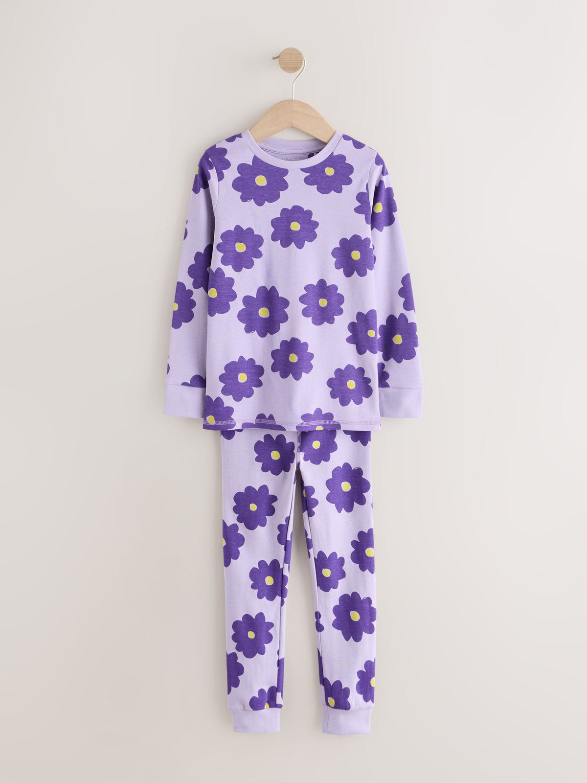 Pink/Turq Stampy Print Snuggle Pyjamas 3 Pack (9mths-12yrs)