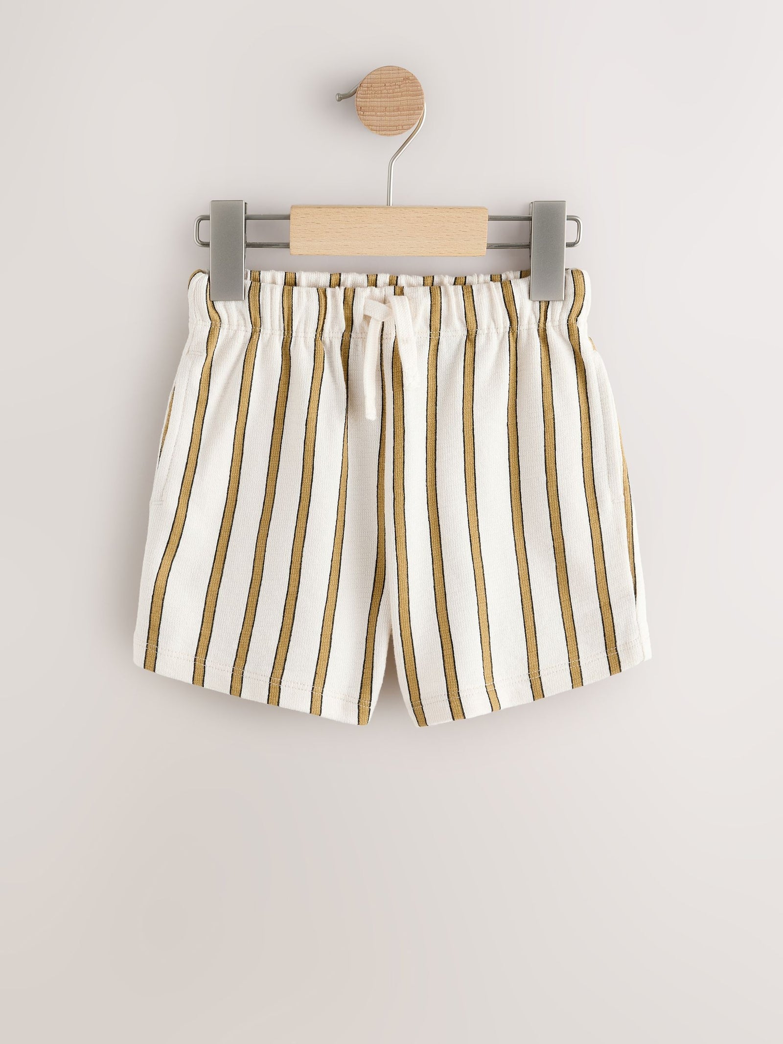 Yellow Textured Shorts (3mths-7yrs)