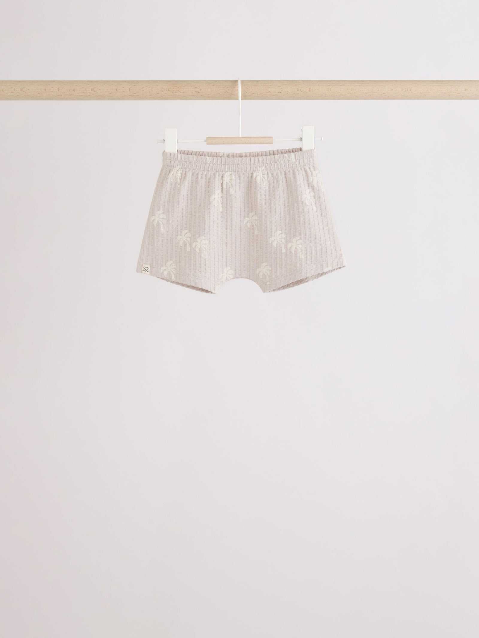 Mono/Fluro Yellow Palms Tops and Shorts Baby Set 6 Piece (0mths-3yrs)