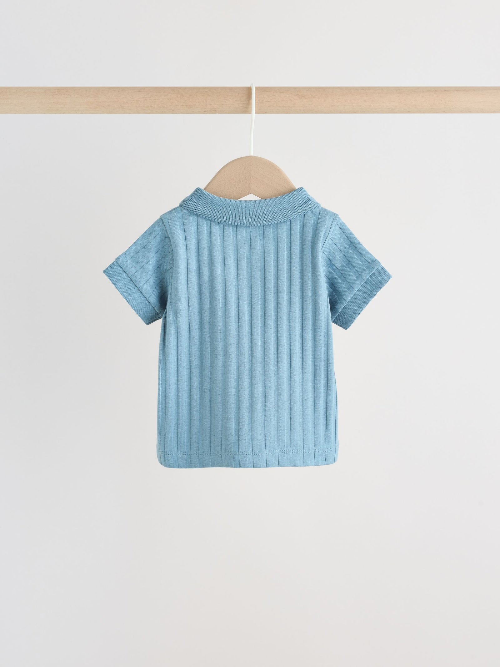 Blue Polo Top and Shorts Baby Set (0mths-2yrs)