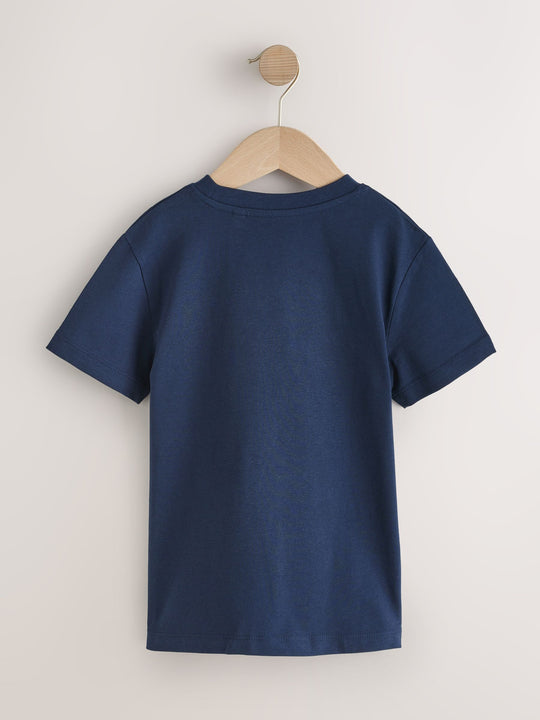 Blue Hokusai Wave T-Shirt (3-16yrs)