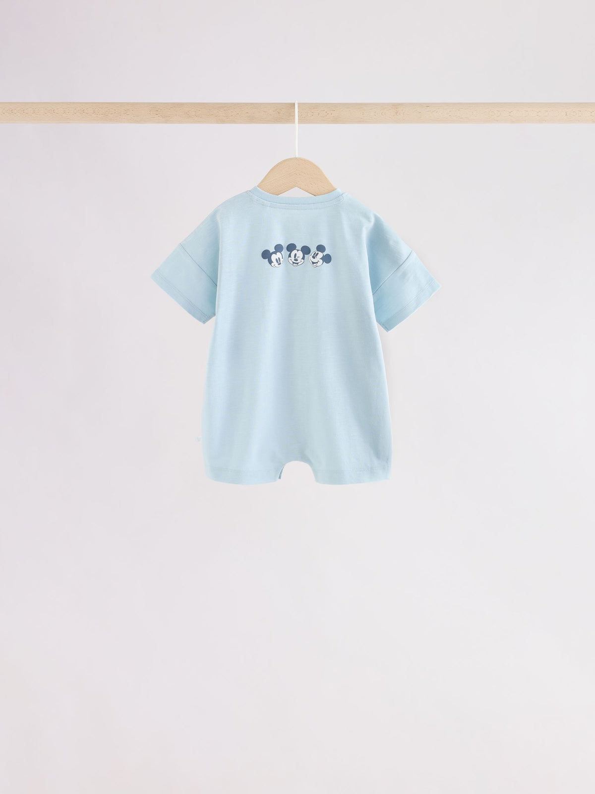 Blue Baby Mickey Mouse Jersey Rompers 3 Pack