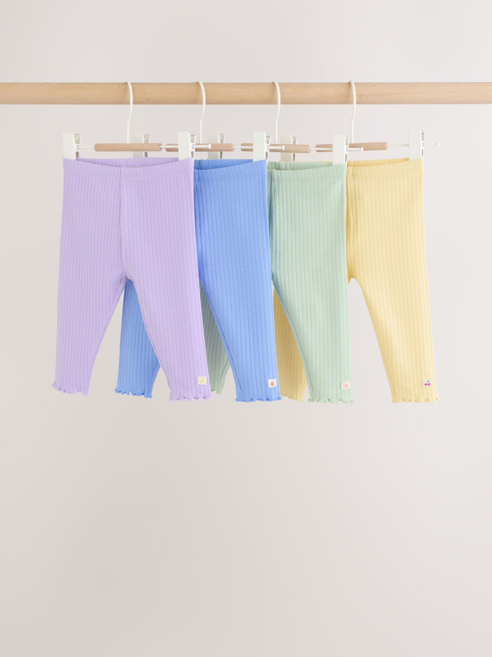 Multi Baby Leggings 4 Pack (0mths-2yrs)