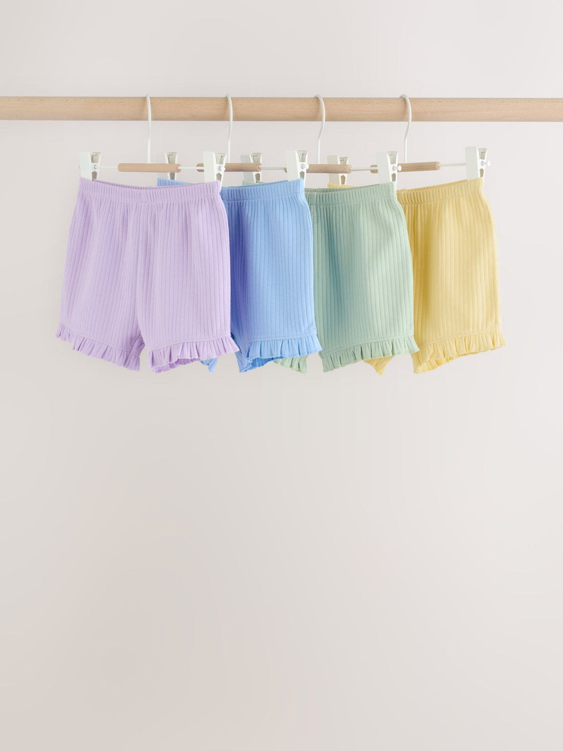 Multi Baby Shorts 4 Pack (0mths-2yrs)