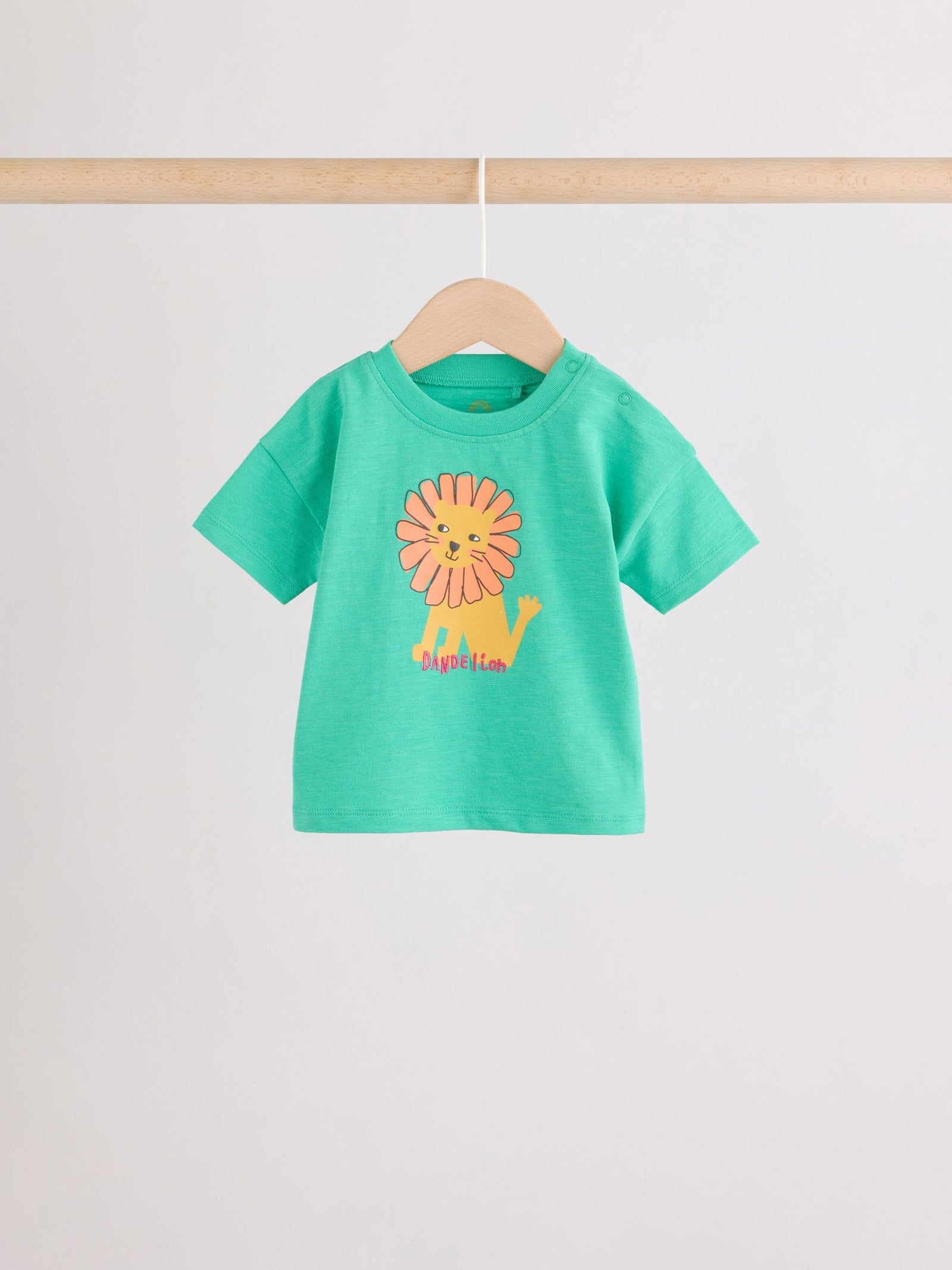 Green/Yellow Safari Animal Tops and Shorts Baby Set 6 Piece (0mths-3yrs)