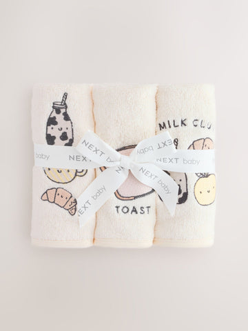 3 Pack Milk Club Face Cloths