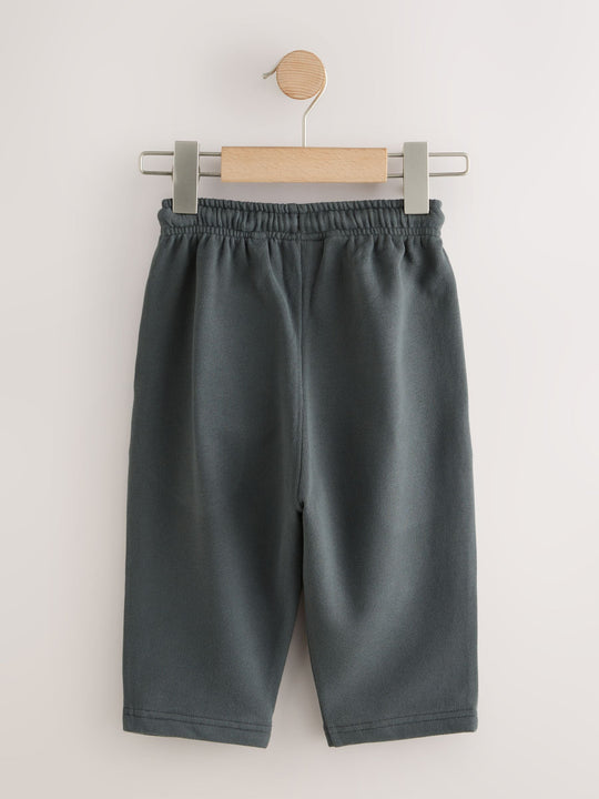 Charcoal Grey Wide Fit Soft Touch Jersey Joggers (3mths-7yrs)