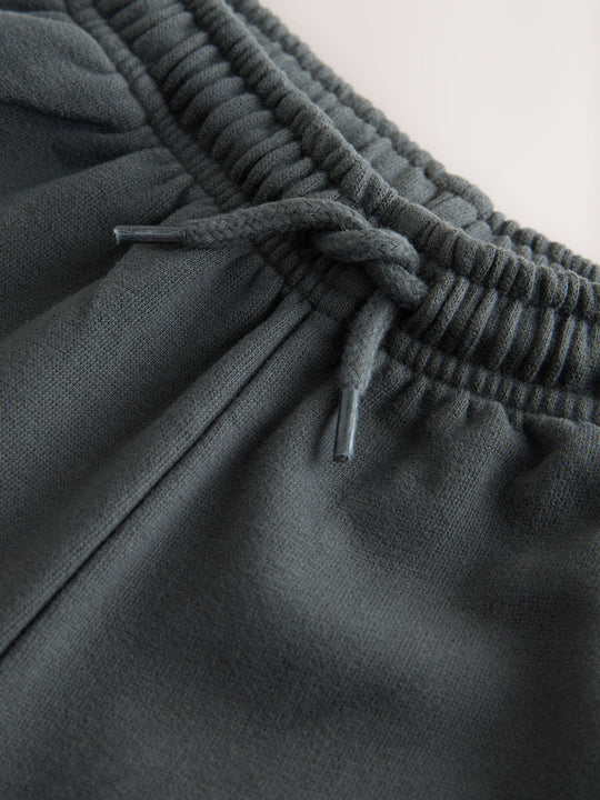 Charcoal Grey Wide Fit Soft Touch Jersey Joggers (3mths-7yrs)