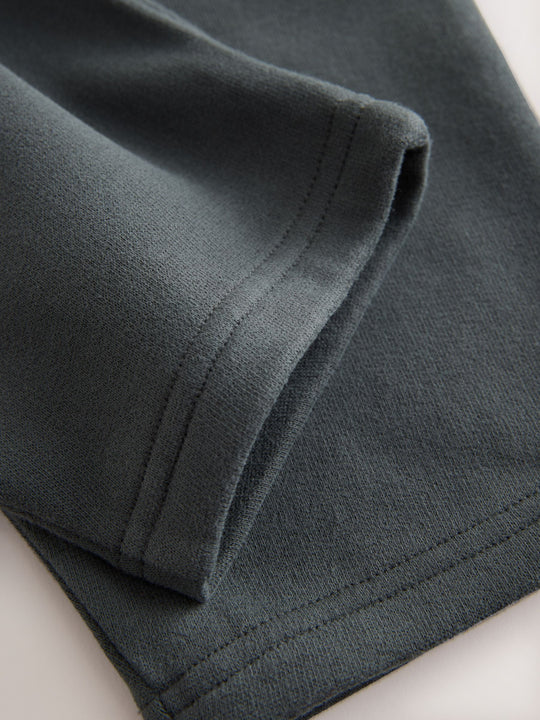 Charcoal Grey Wide Fit Soft Touch Jersey Joggers (3mths-7yrs)