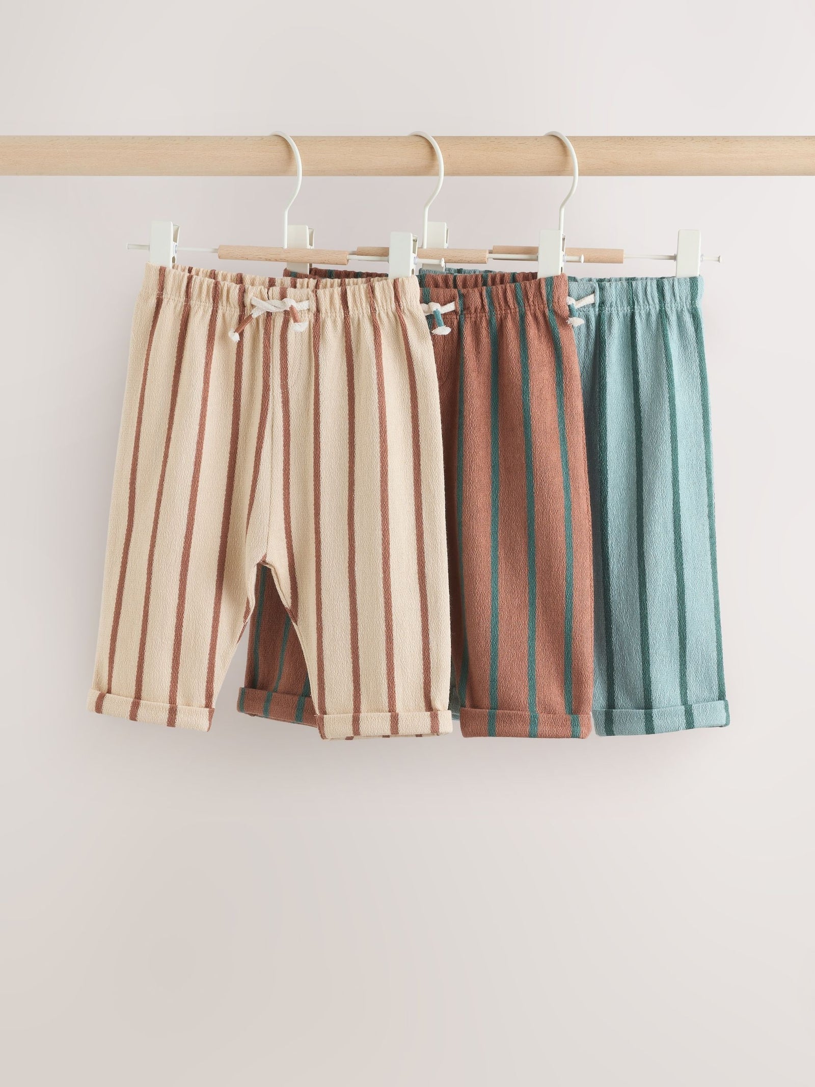 Minerals Baby Straight Leg Joggers 3 Pack (0mths-2yrs)