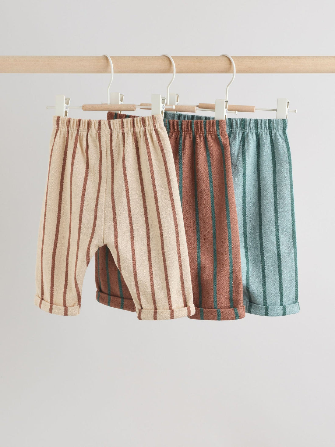 Minerals Baby Straight Leg Joggers 3 Pack (0mths-2yrs)