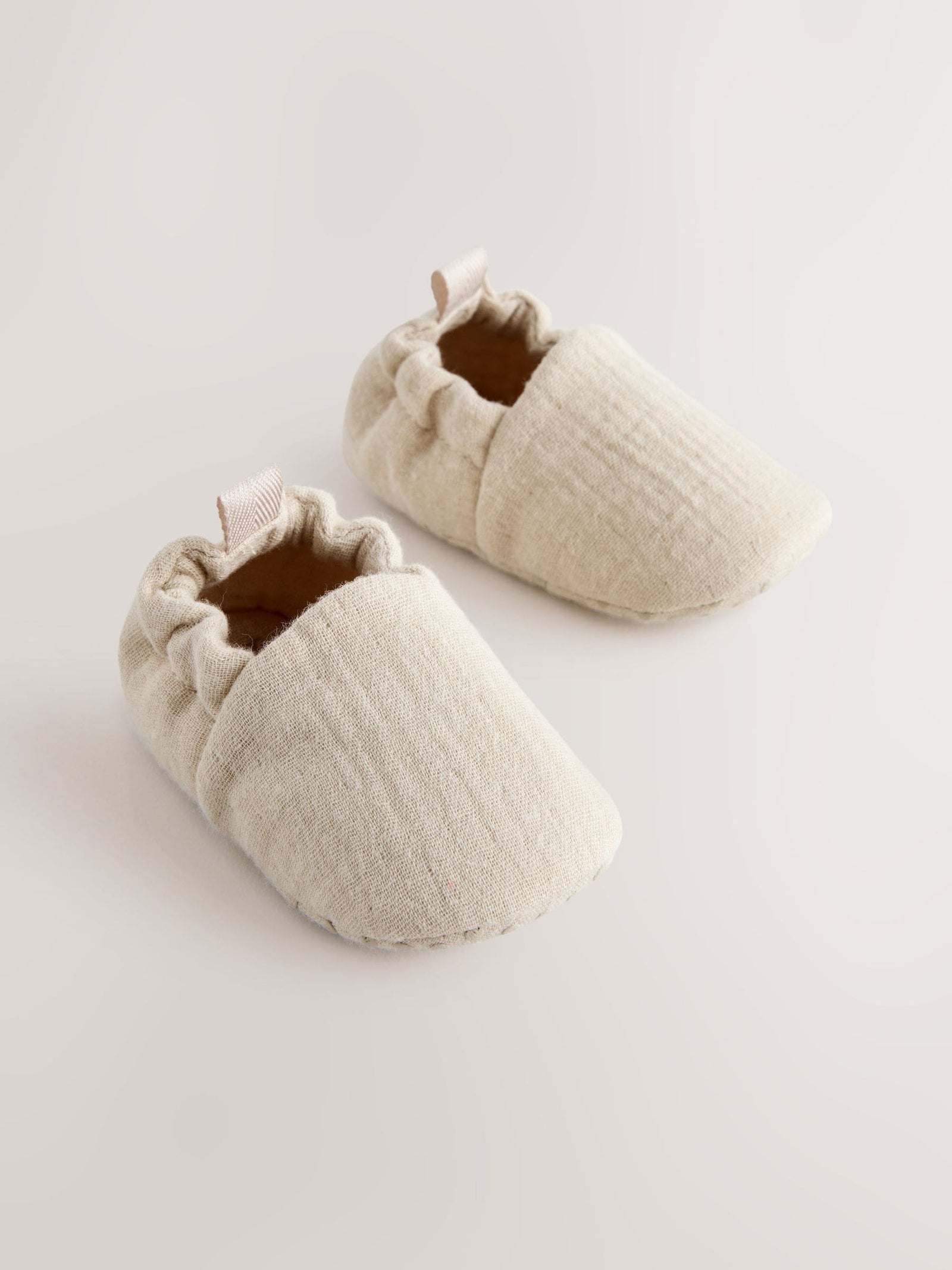 Neutral Slip-On Baby Shoes (0-18mths)