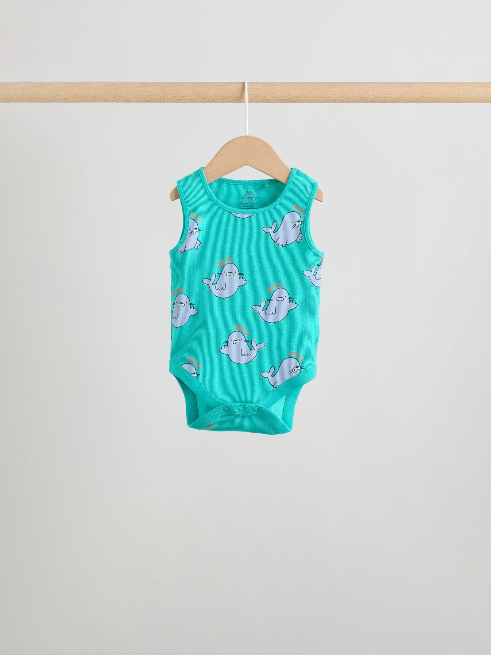Multi Vest Baby Bodysuits 5 Pack