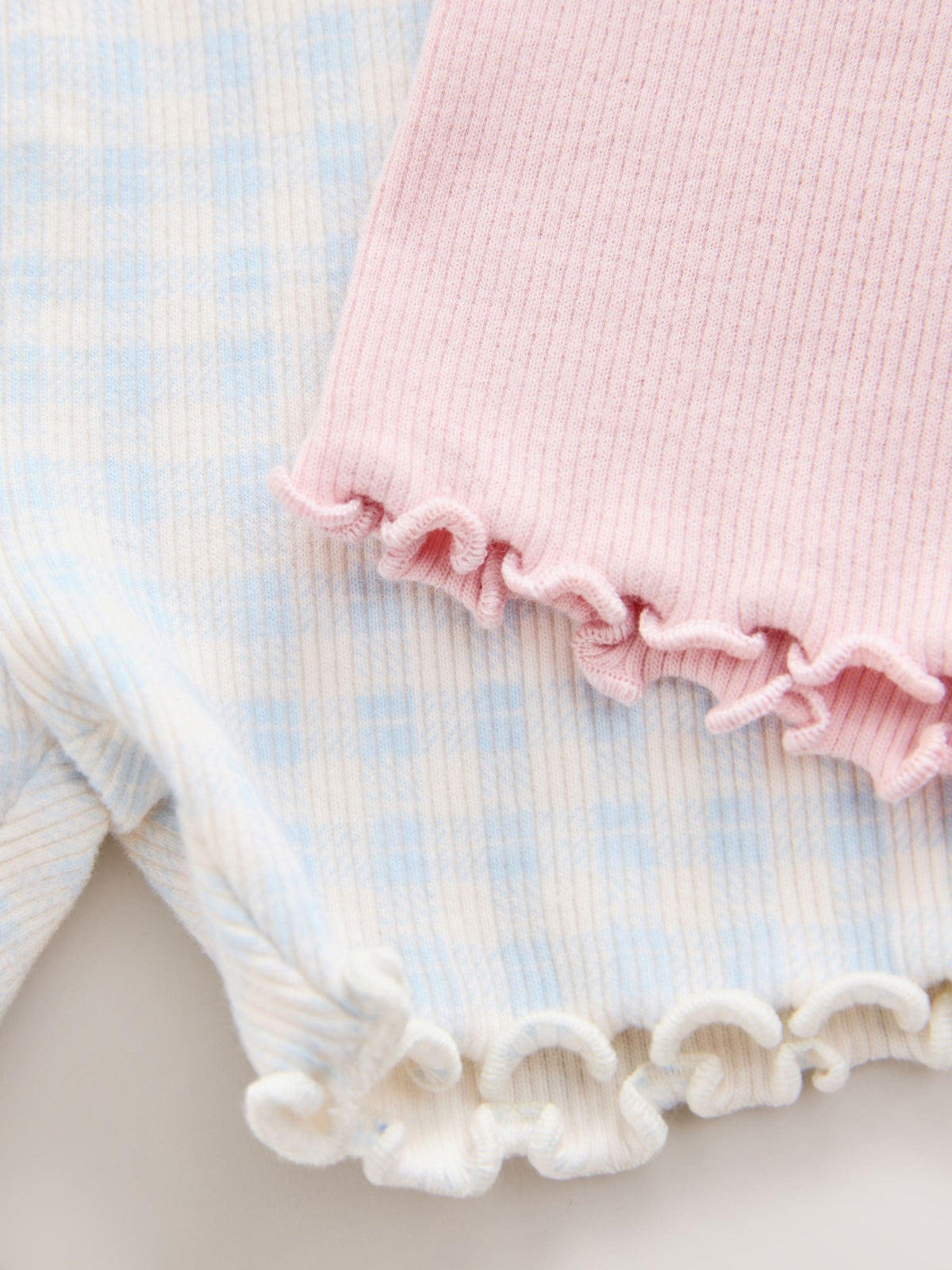 Pink/Blue Fairy Top & Cycle Shorts Set 2 Pack (3mths-7yrs)
