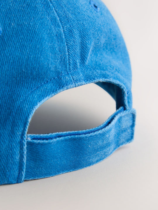 Blue Tractor Washed Denim Cap (3mths-10yrs)