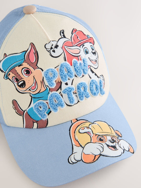 Ecru White/Blue Paw Patrol Cap (1-10yrs)