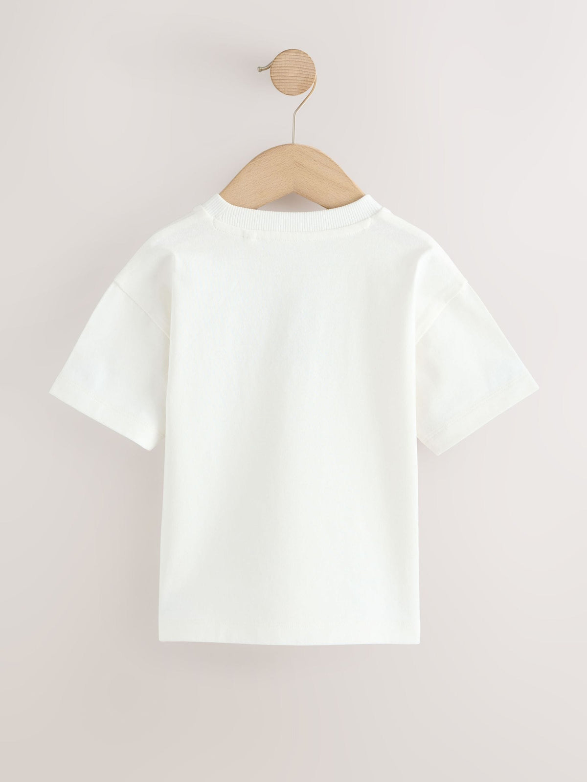 White Best Bro Slogan Short Sleeve Graphic T-Shirt (3mths-7yrs)