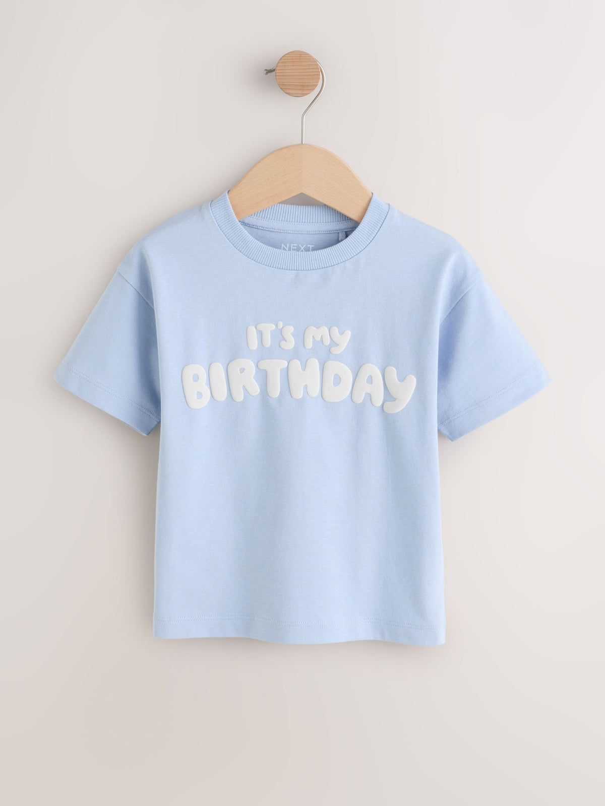 Blue It's My Birthday Short Sleeve Graphic T-Shirt (3mths-7yrs)