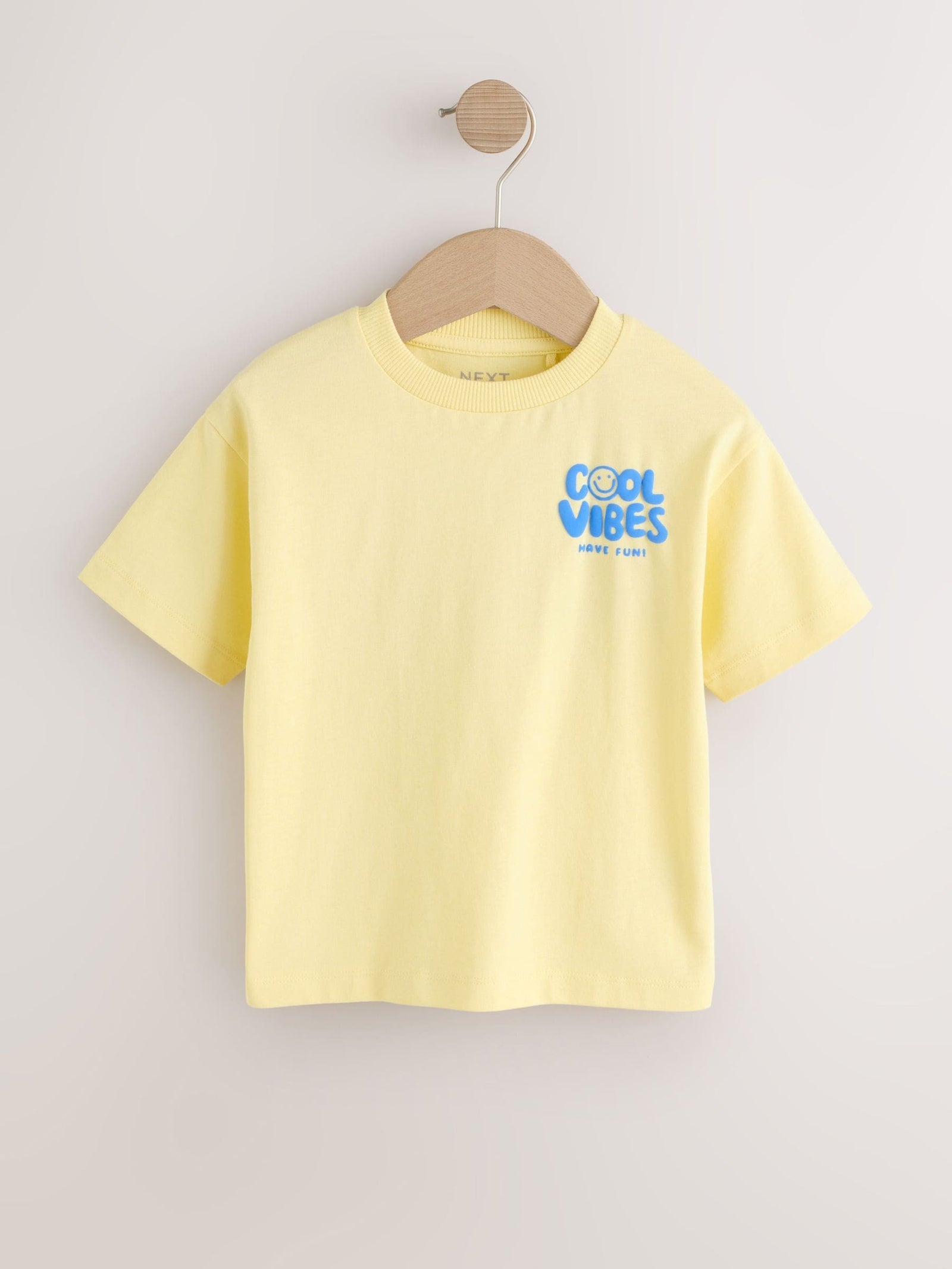 Blue Cool Vibes Short Sleeve Graphic T-Shirt (3mths-7yrs)