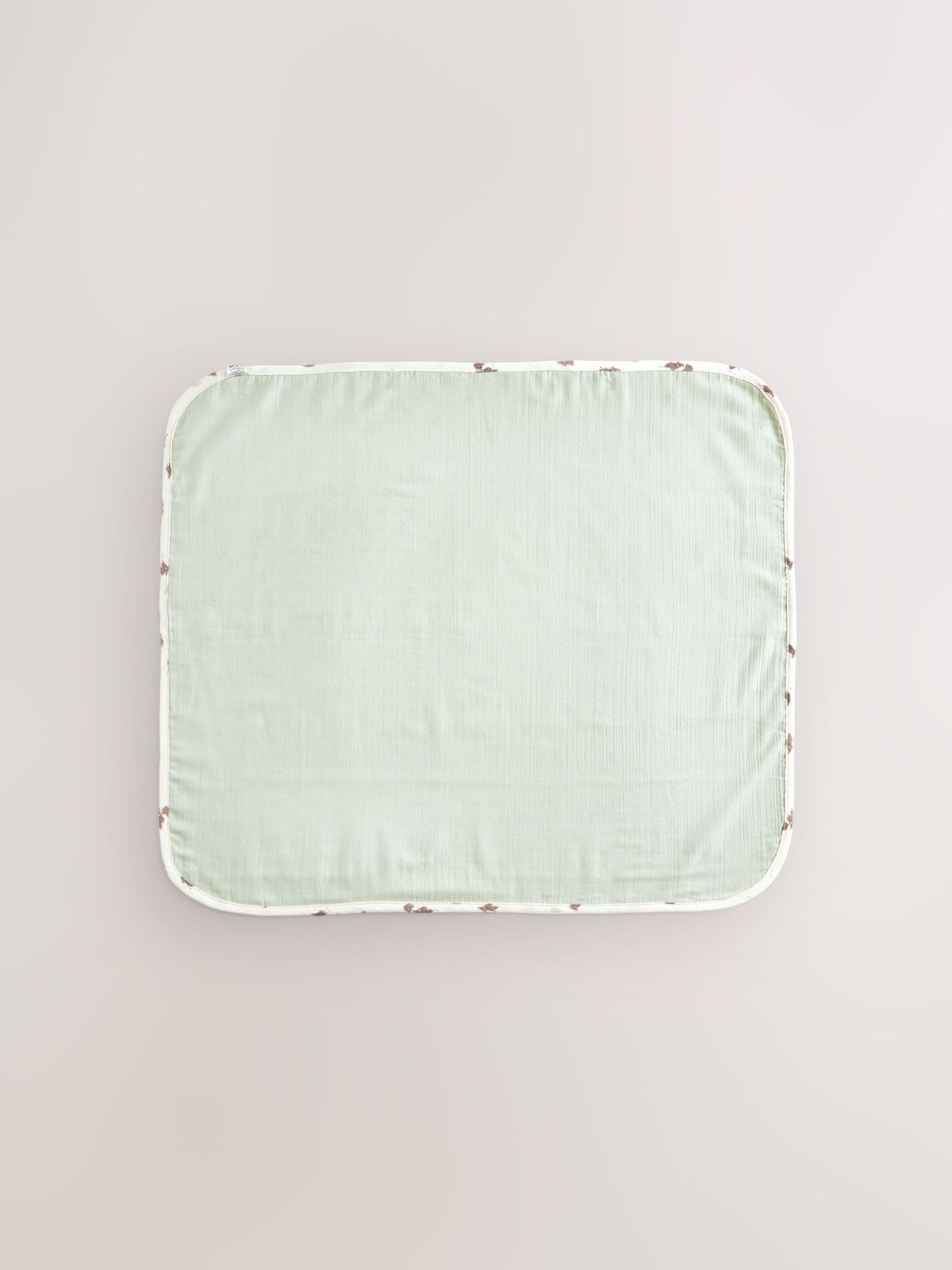 Neutral Hamish Cotton Baby Muslin Blanket