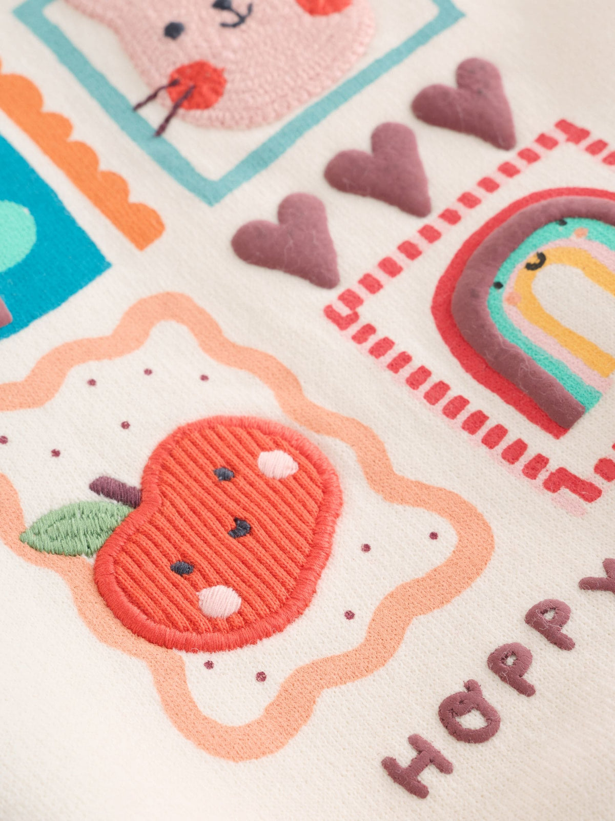 Multi Bright Character Baby Sweat Top And Wide Leggings 2 Piece Set (0mths-2yrs)