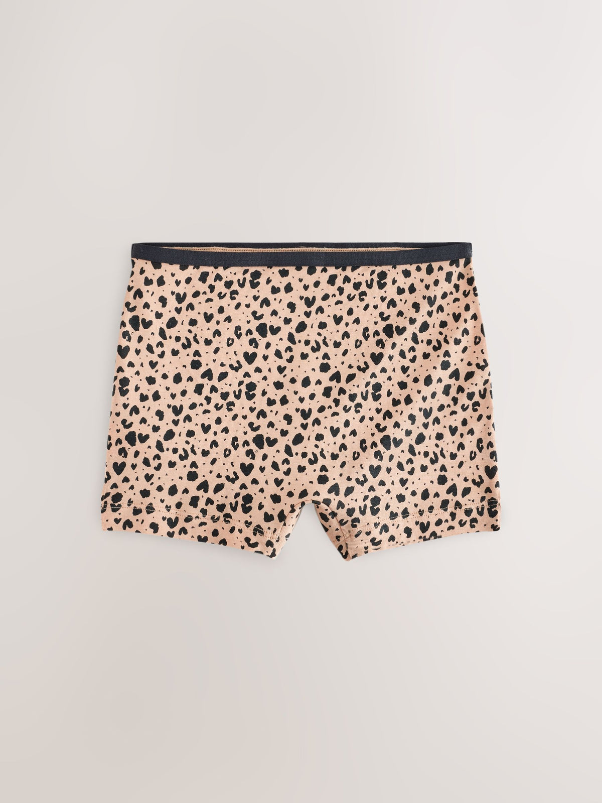 Black/White Animal Print Short Briefs 5 Pack (2-16yrs)