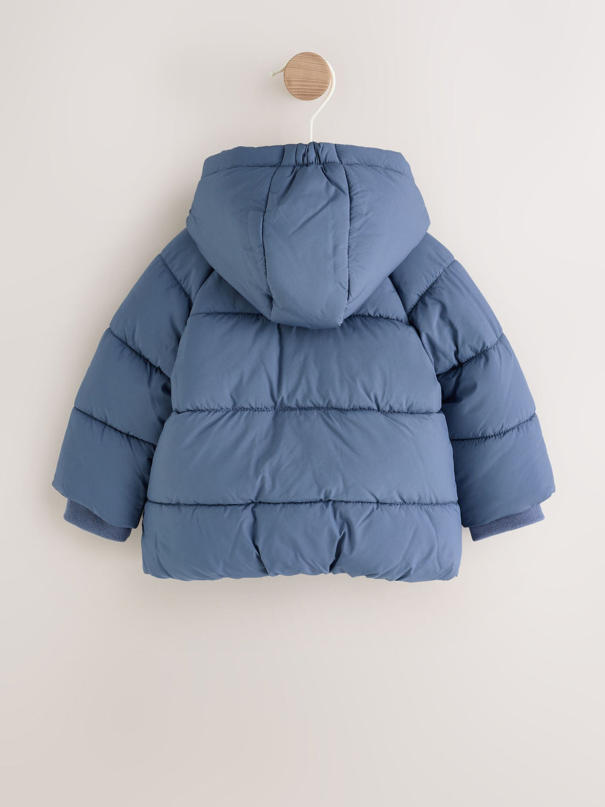 Blue Puffer Baby Jacket (0mths-2yrs)