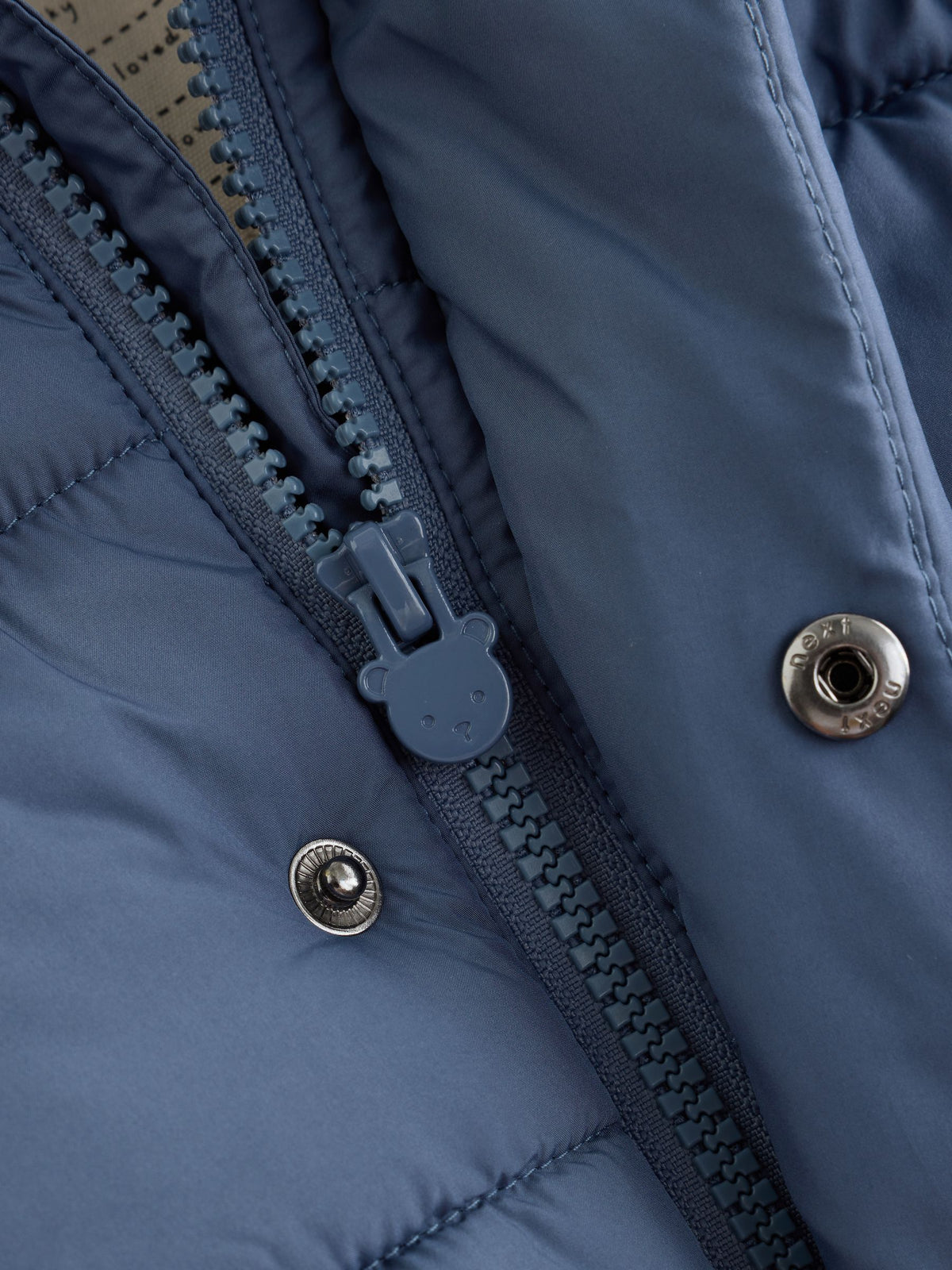 Blue Puffer Baby Jacket (0mths-2yrs)