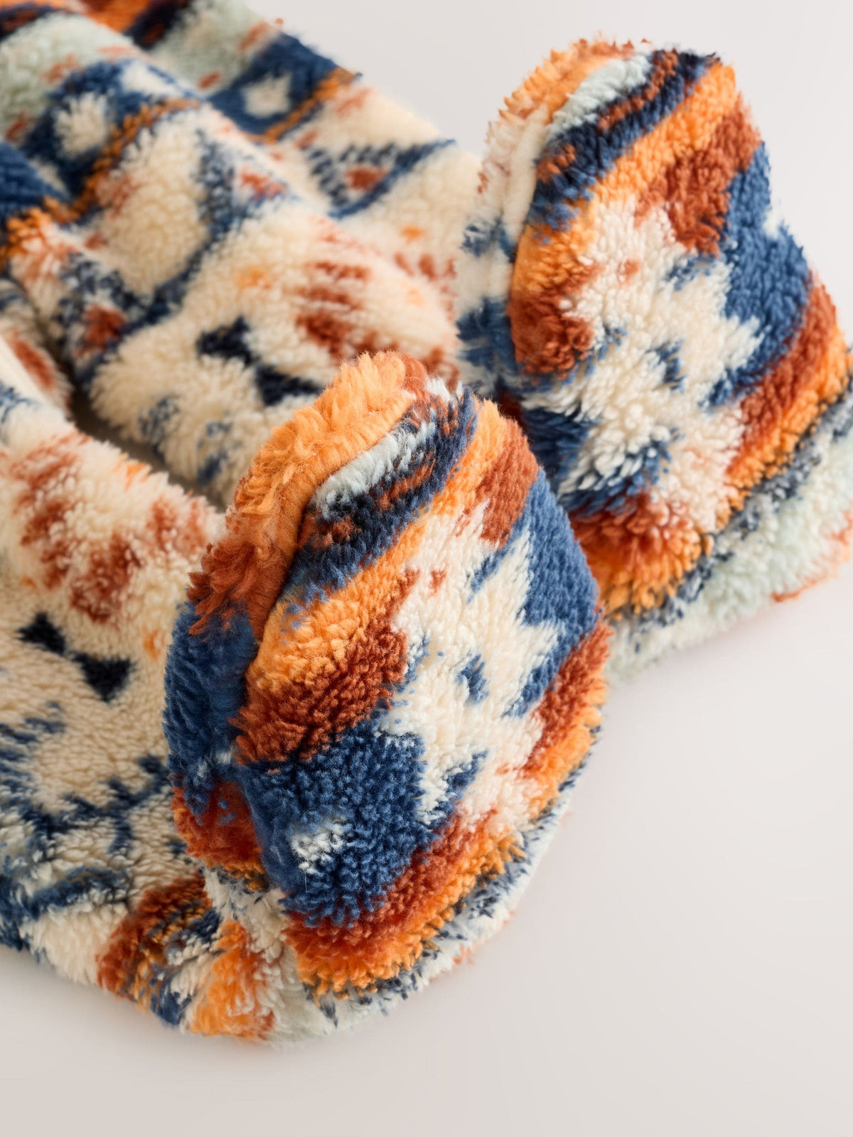 Fairisle Fleece Baby Pramsuit (0mths-2yrs)