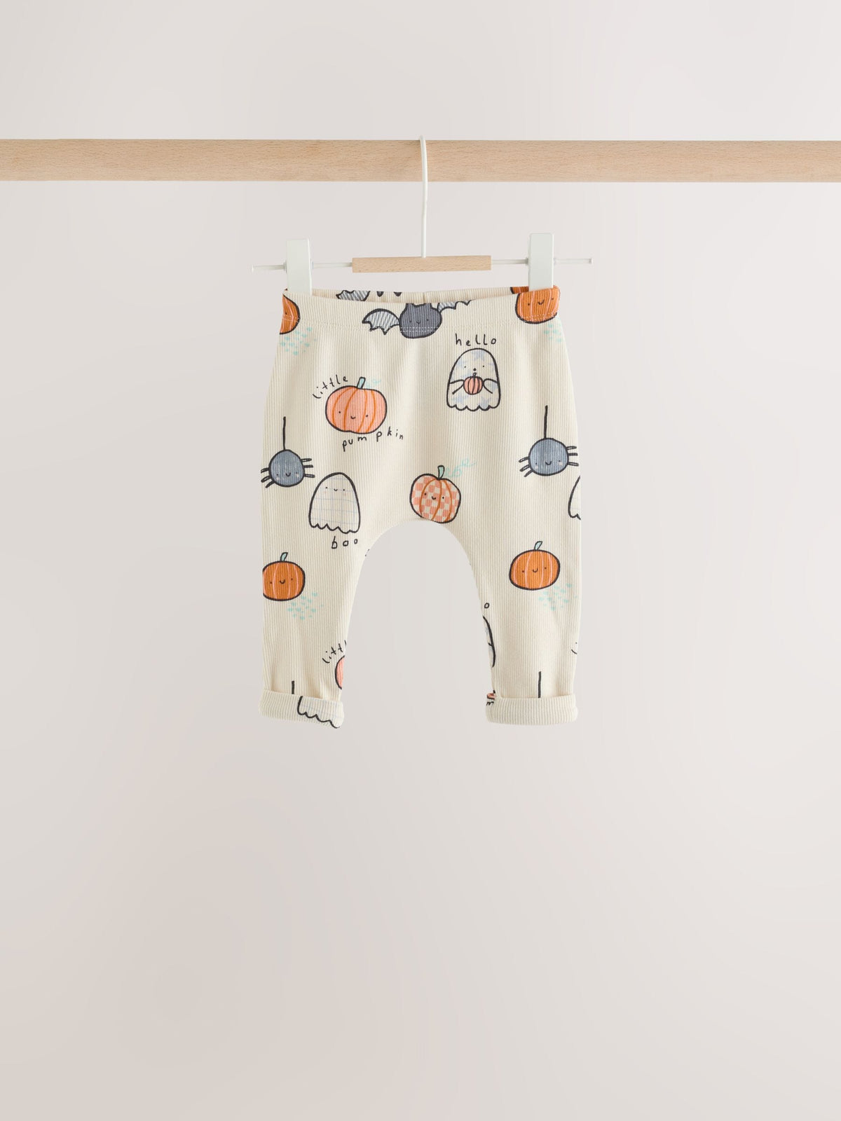 Charcoal Halloween Character Sweat and Legging Baby Set (0mths-2yrs)
