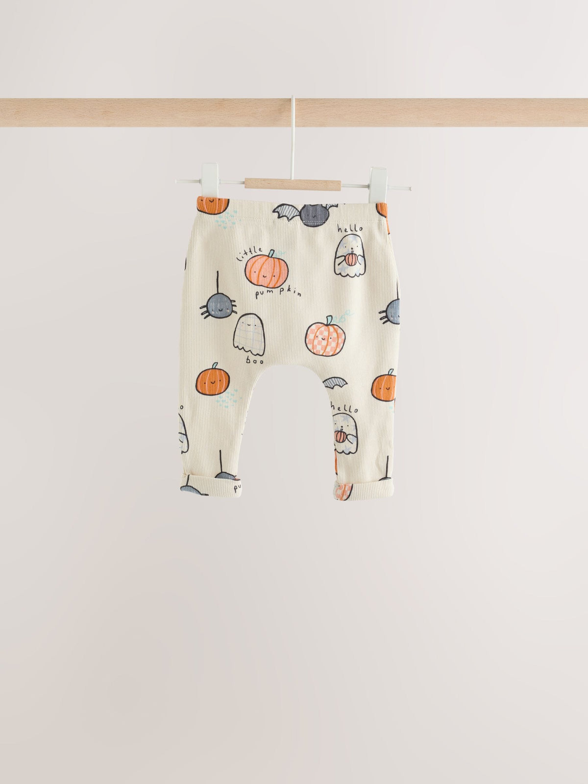 Charcoal Halloween Character Sweat and Legging Baby Set (0mths-2yrs)