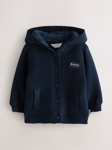 Baker by Ted Baker Navy Knitted Jacket