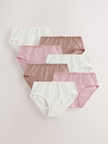 Mocha Brown Briefs 7 Pack (1.5-16yrs)